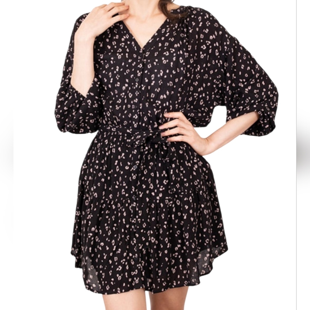 Z-Supply Easy to Love Button Front Mini Dress